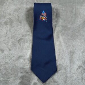 Vintage Disney Tie Mens 55.5x4 Mickey Mouse By Cervantes America On Parade 1776